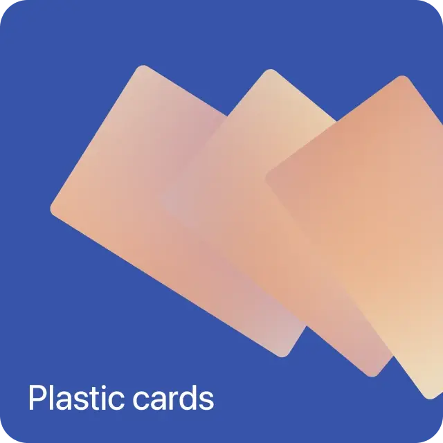 Plastic cards for everyday payments